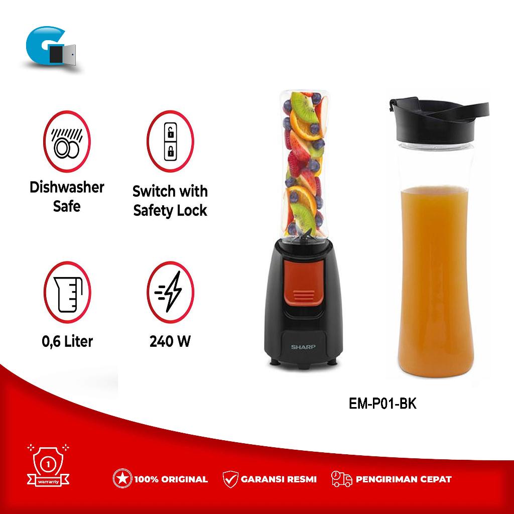 Sharp Personal Blender EM-P01-BK