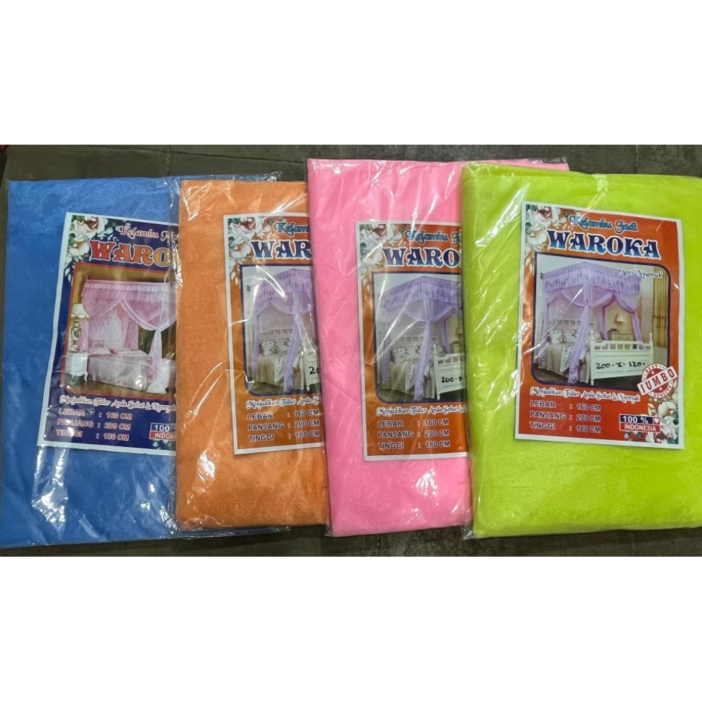 kelambu polos/kelambu ukuran 120×200
