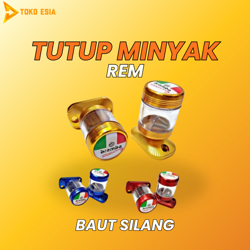 Tutup Minyak Rem Variasi - Wadah Minyak Rem Honda Beat Vario Scoopy - Tempat Minyak Rem