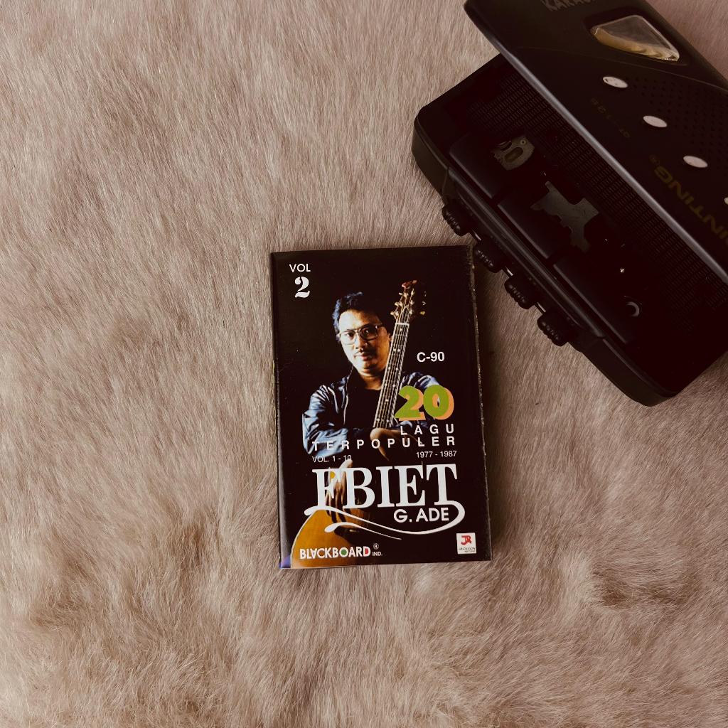 Kaset Pita EBIET G ADE 20 Lagu Terpopuler Original