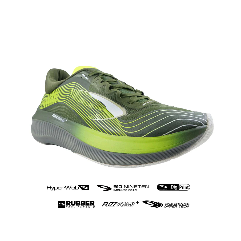 910 Nineten Haze Tempo Running Shoes - Sepatu Lari 910 Nineten Haze Tempo