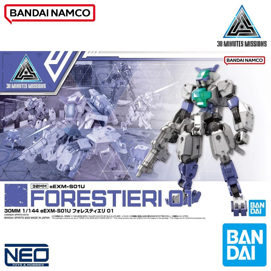 BANDAI 30MM 1/144 eEXM-S01U FORESTIERI 01