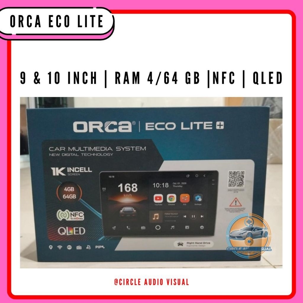 Orca ADR-9988 ECO LITE PLUS Series 9" Inch/ 10" Inch