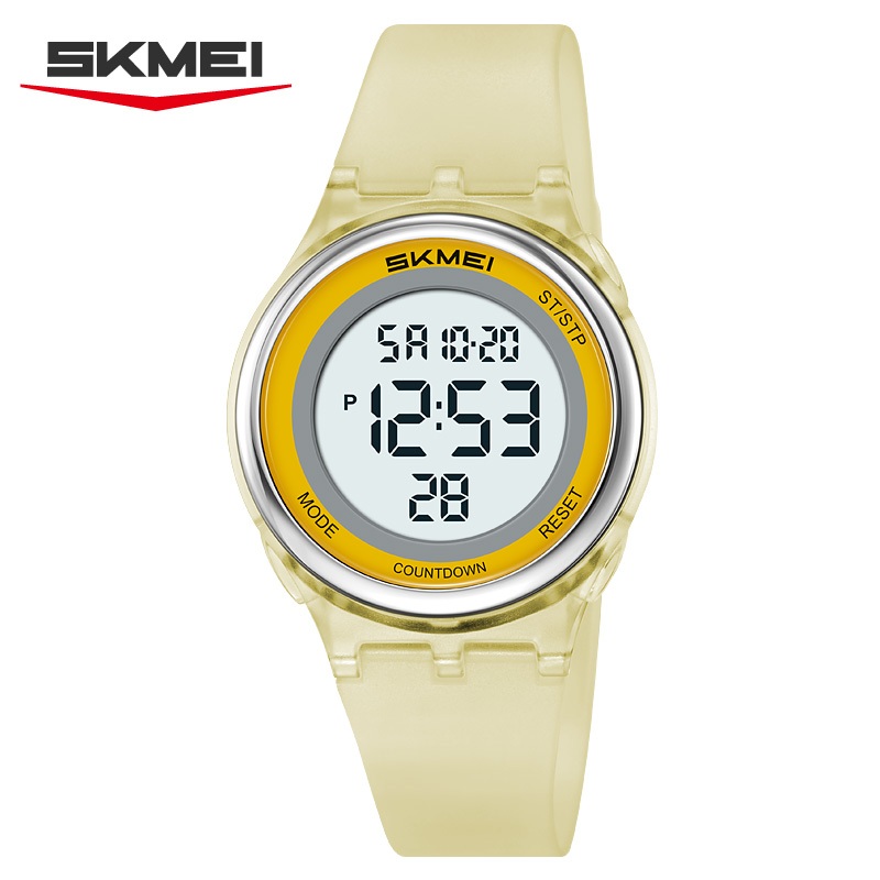 Jam Tangan DIGITAL SKMEI 2661 WR 30M YELLOW