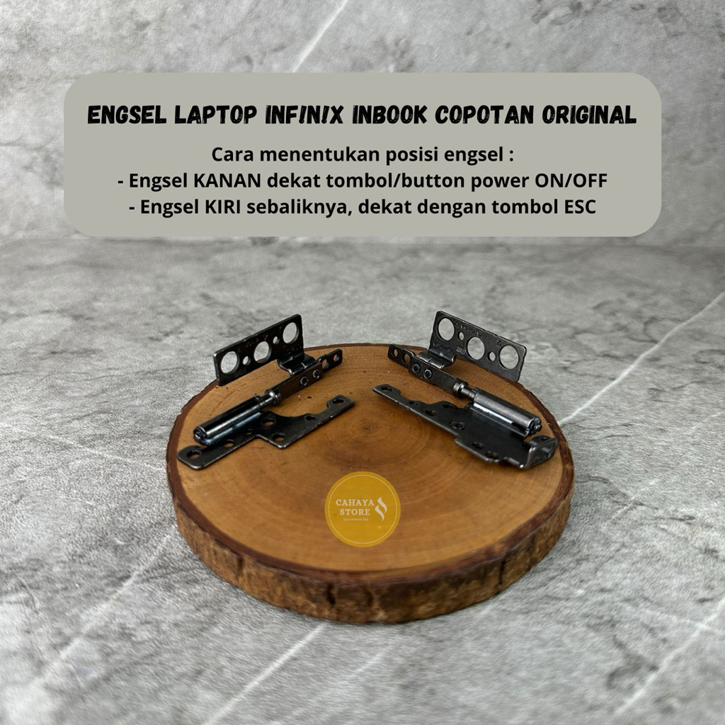 {GARANSI 1 TAHUN} Engsel Laptop INFNIX Inbook Type X2 Gen 10 2022 Gen 11 2023 Gen 13 2025 Kanan & Ki