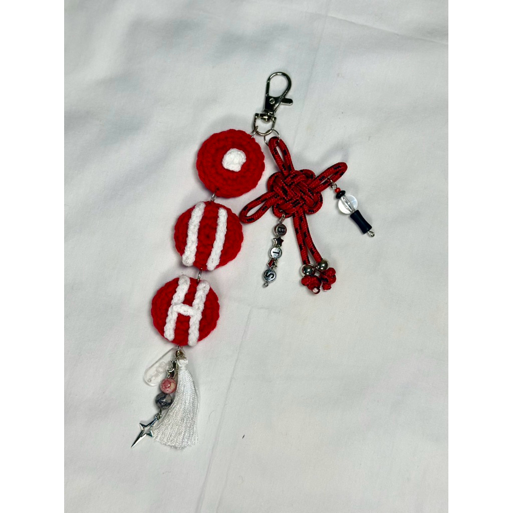 BTS ARIRANG LOGO CROCHET Keychain | BeeChic