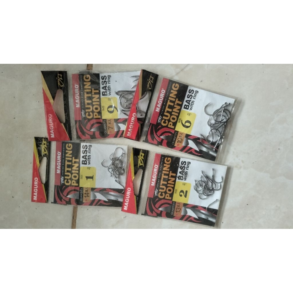 KAIL PANCING MAGURO STEEL untuk ikan mujaer, bandeng, patin, bader, tombro, dll.