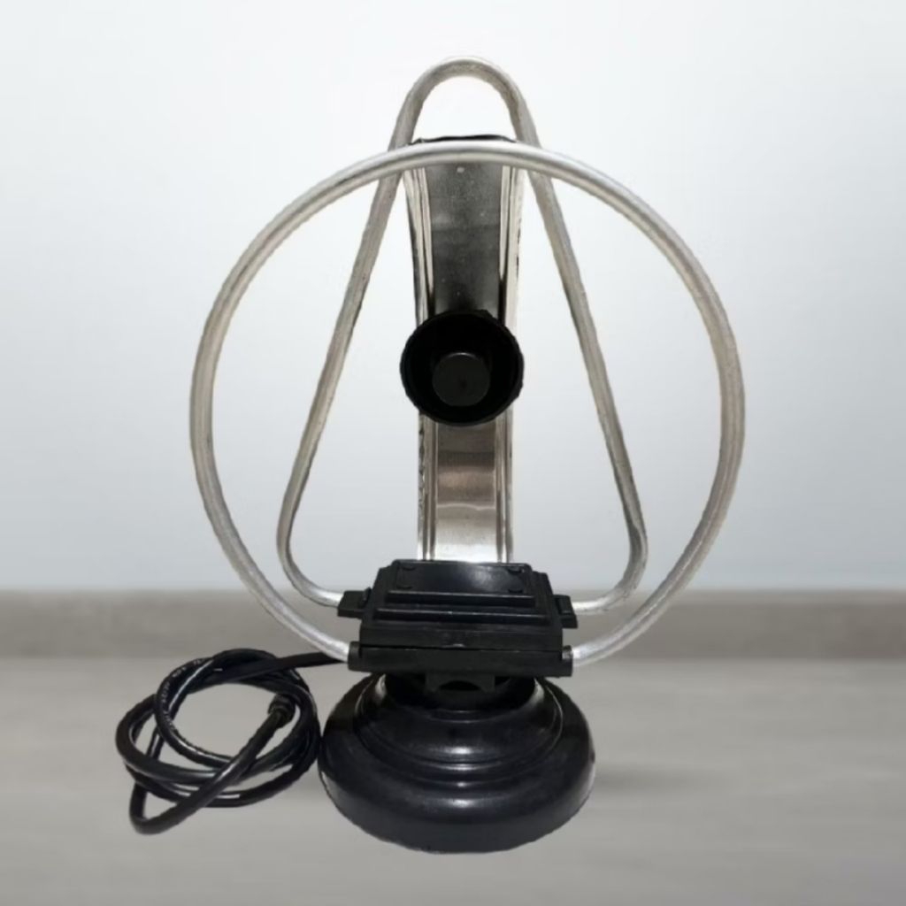 ANTENA TV DIGITAL INDOOR PARABOLA (HITAM)