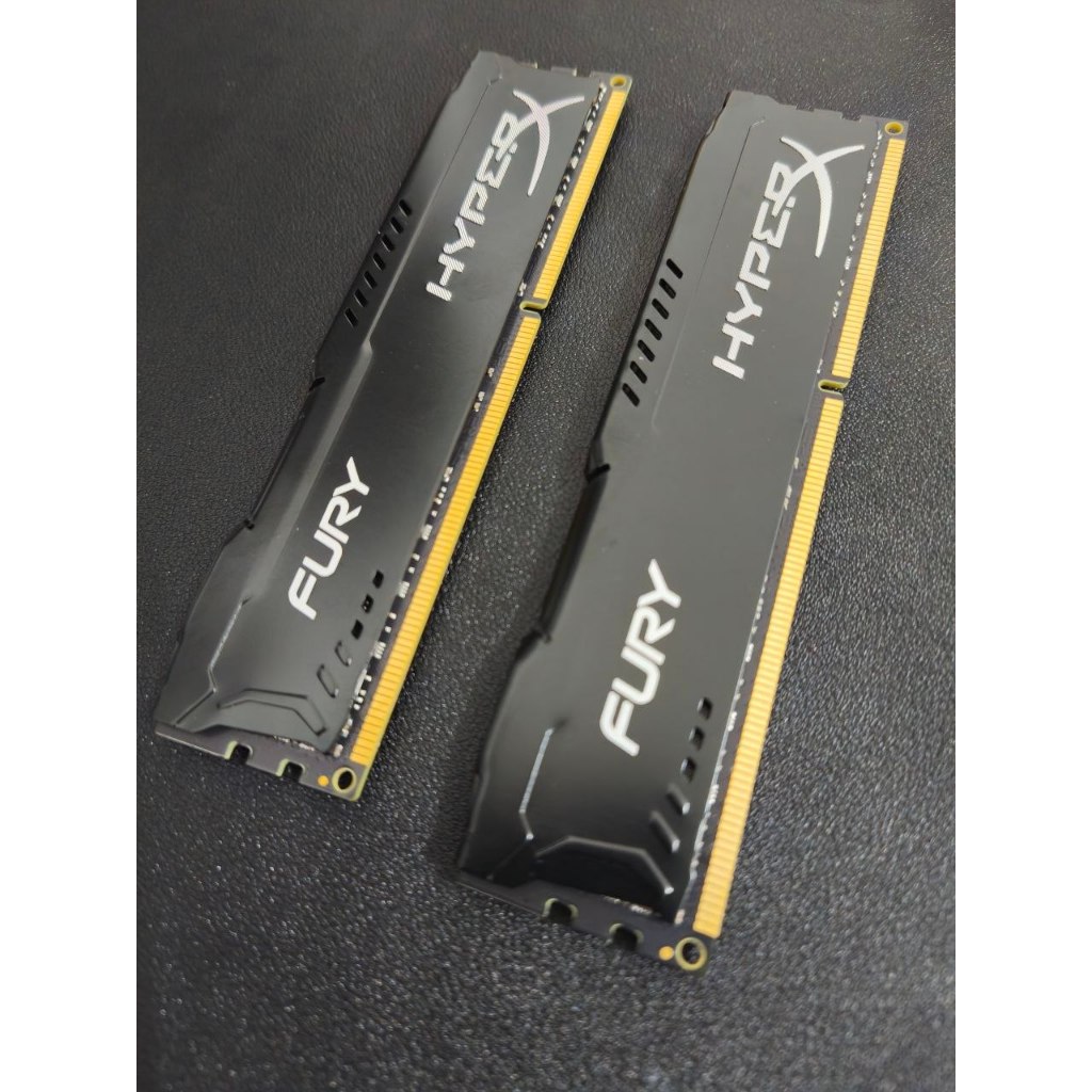 Kingston Fury HyperX ram 16gb ddr3 1600mhz 2x8gb second/bekas