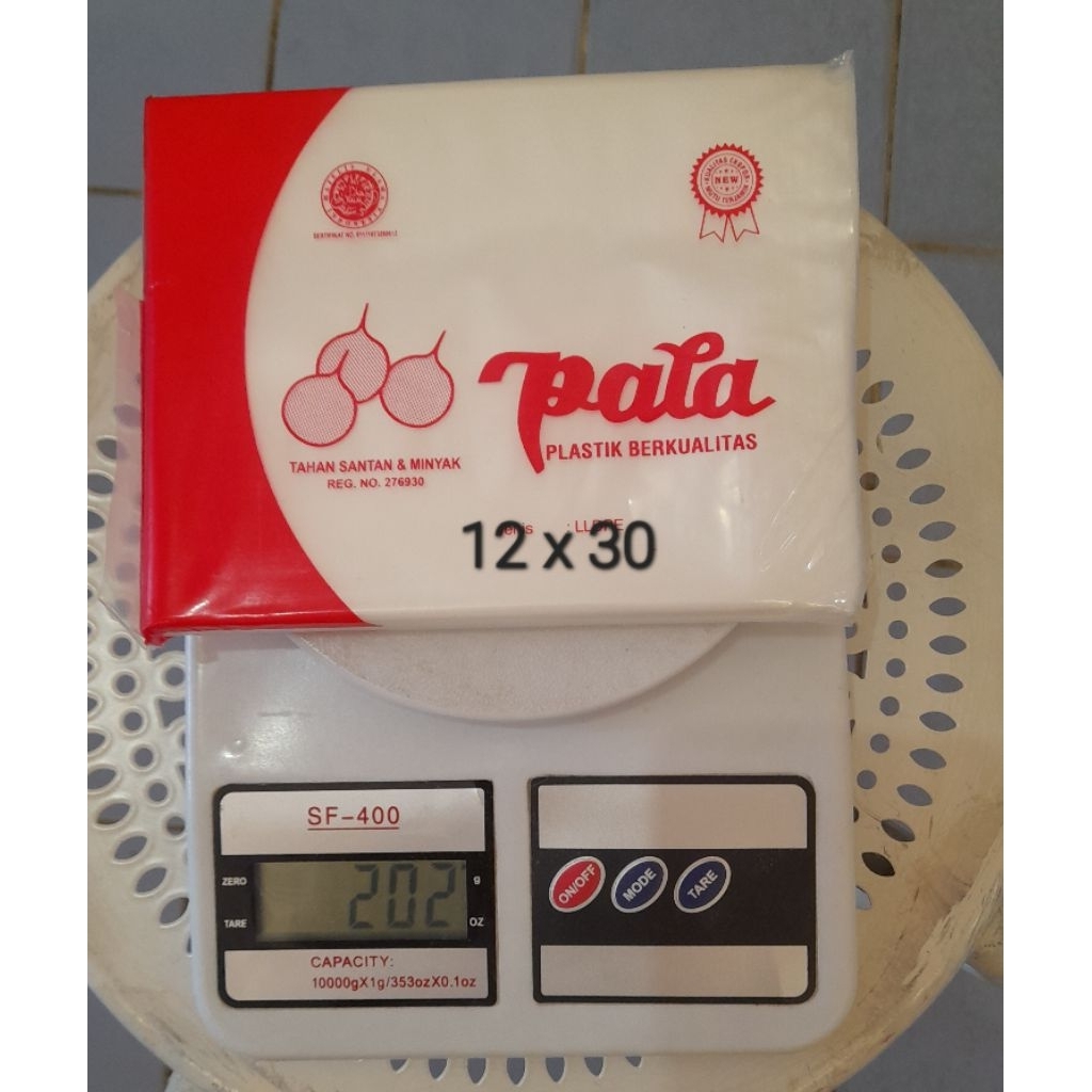 plastik PE  12 x 30