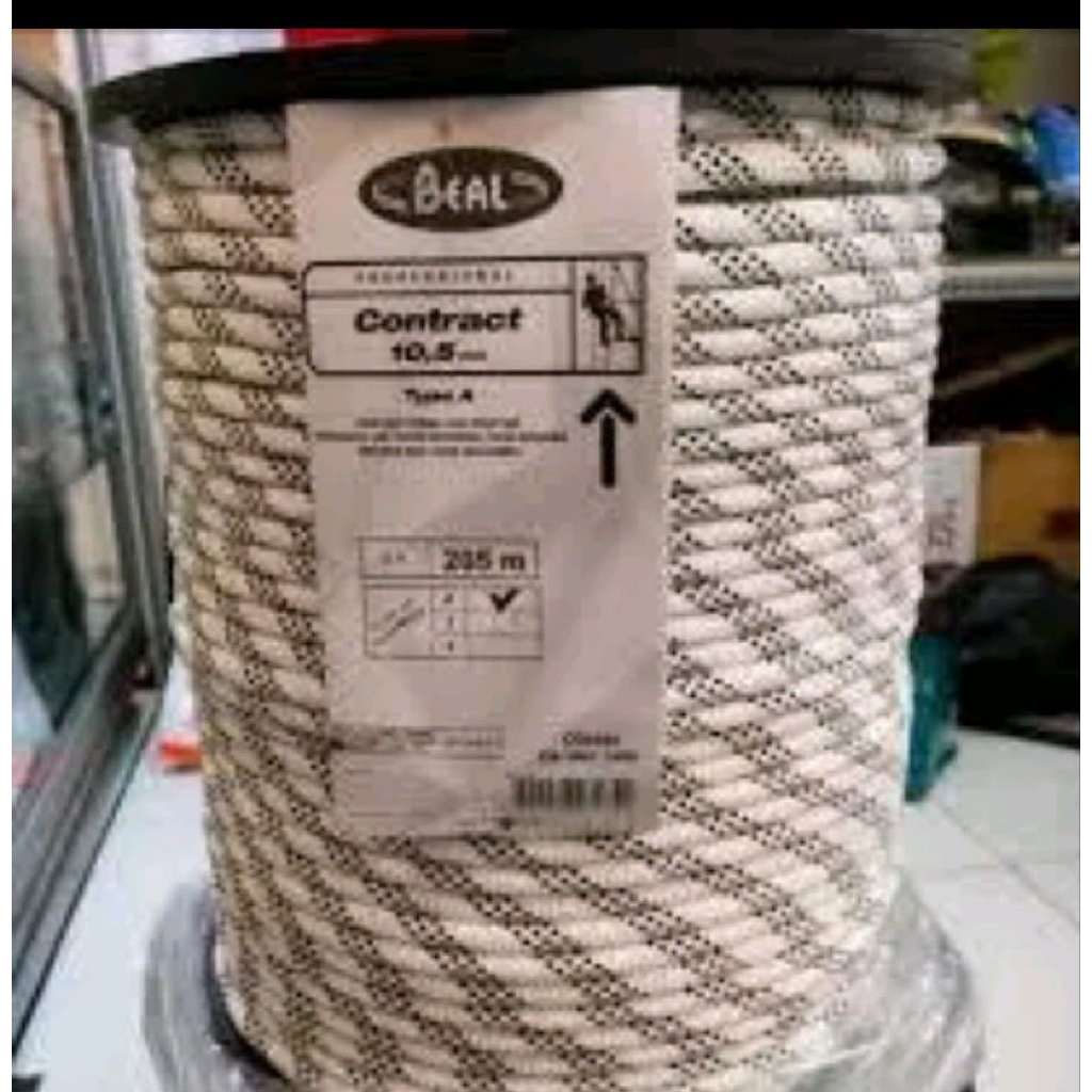 L5 JUAL TALI KARMANTEL ECERAN/METERN/ TALI KARMANTEL / JUAL TALI PANJAT TEBING STATIS BEAL / TALI PA