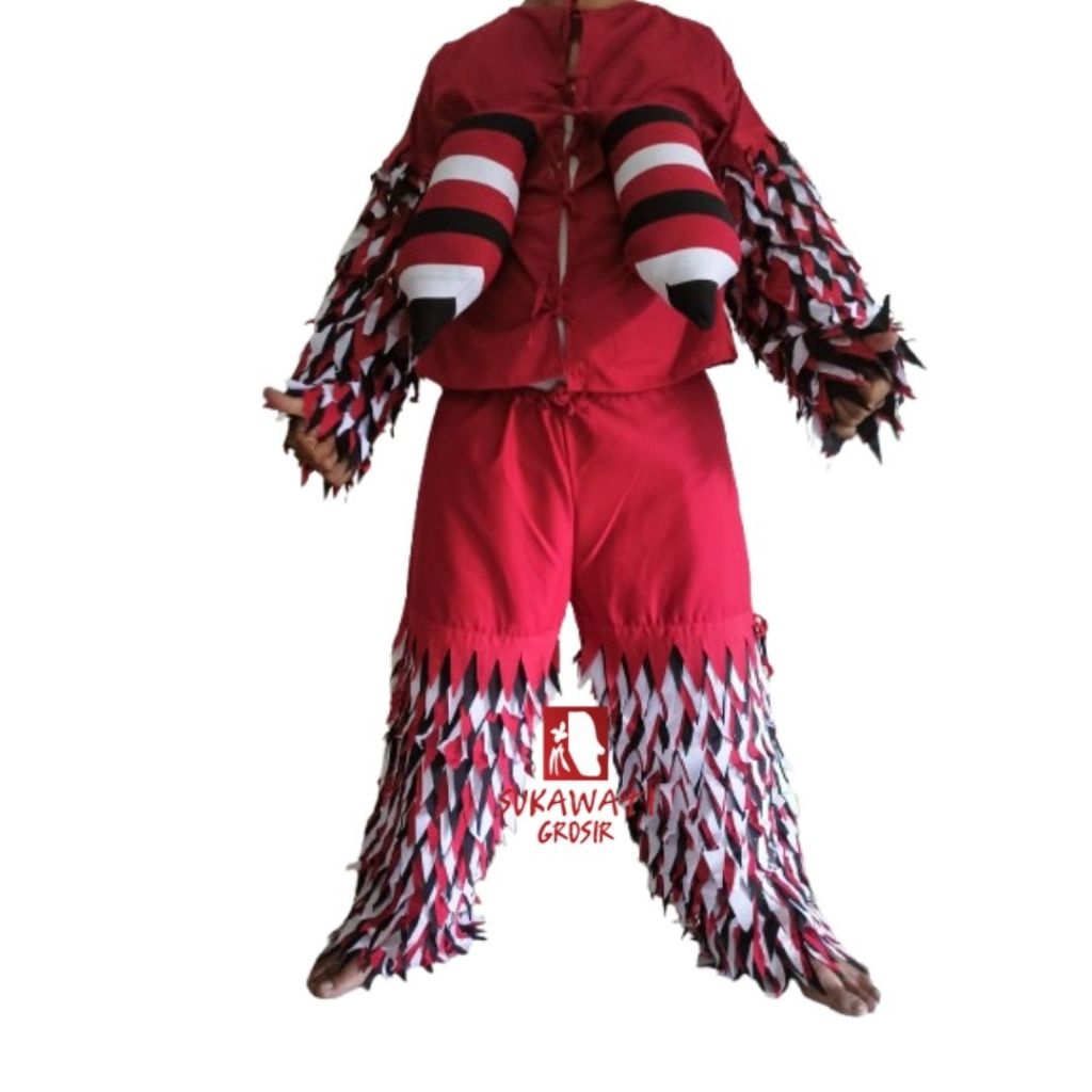 Kostum Leak Bali - Pakaian Celuluk - Baju Rangda