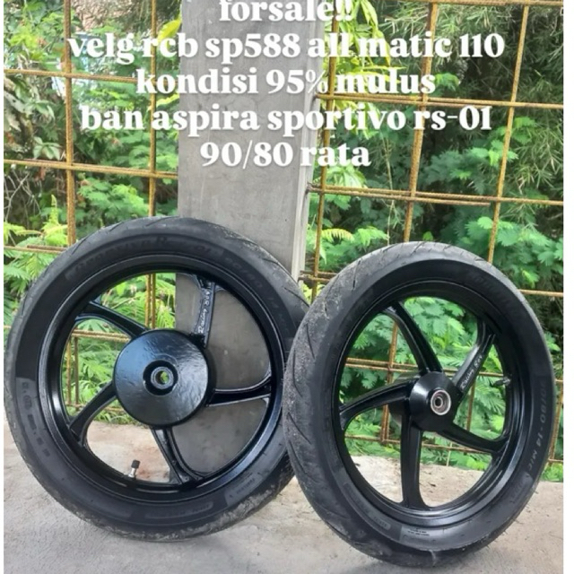 VELG RCB SP588 MATIC HONDA 110 BEAT/SCOOPY/VARIO