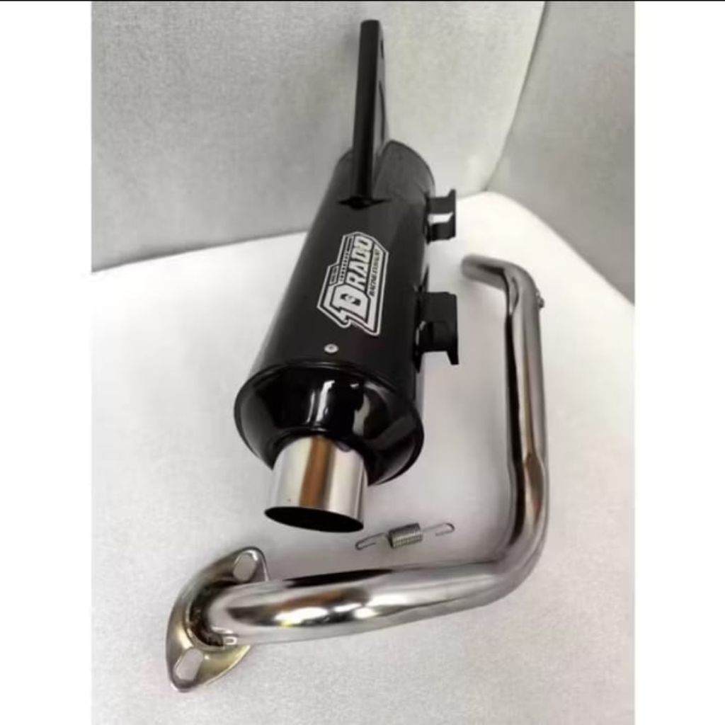 TERMURAH TERLARIS KNALPOT STANDAR RACING DRACO PNP BEAT SCOPPY VARIO MIO SPACY FULLSET TINGGAL PASAN