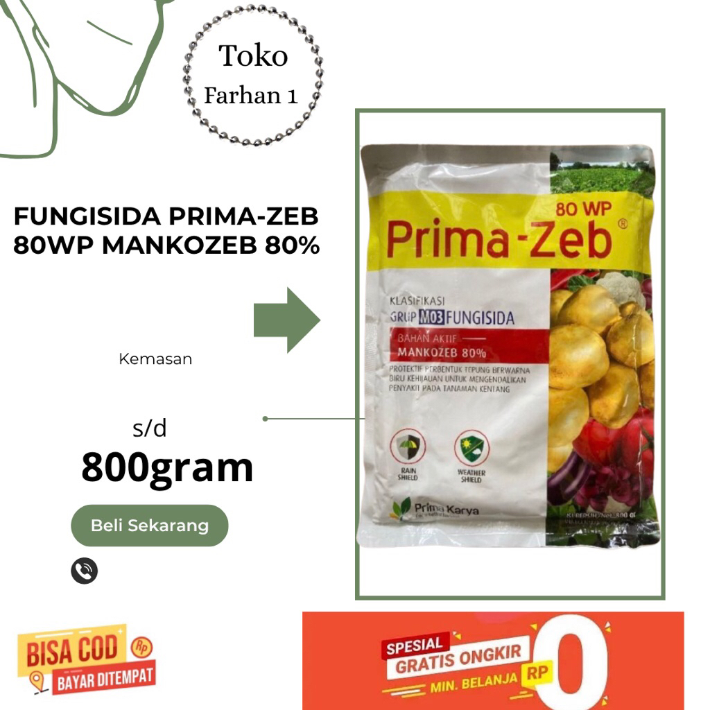 prima-zeb 80wp mankozeb 80%