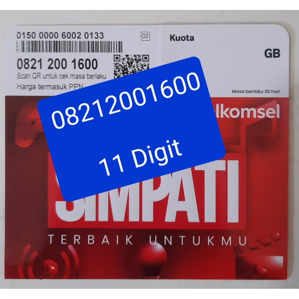 Nomer simpati cantik 11 digit