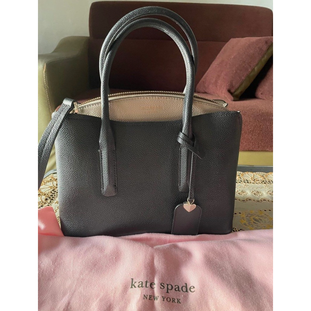 PL - Kate Spade Margaux Medium - Black Taupe