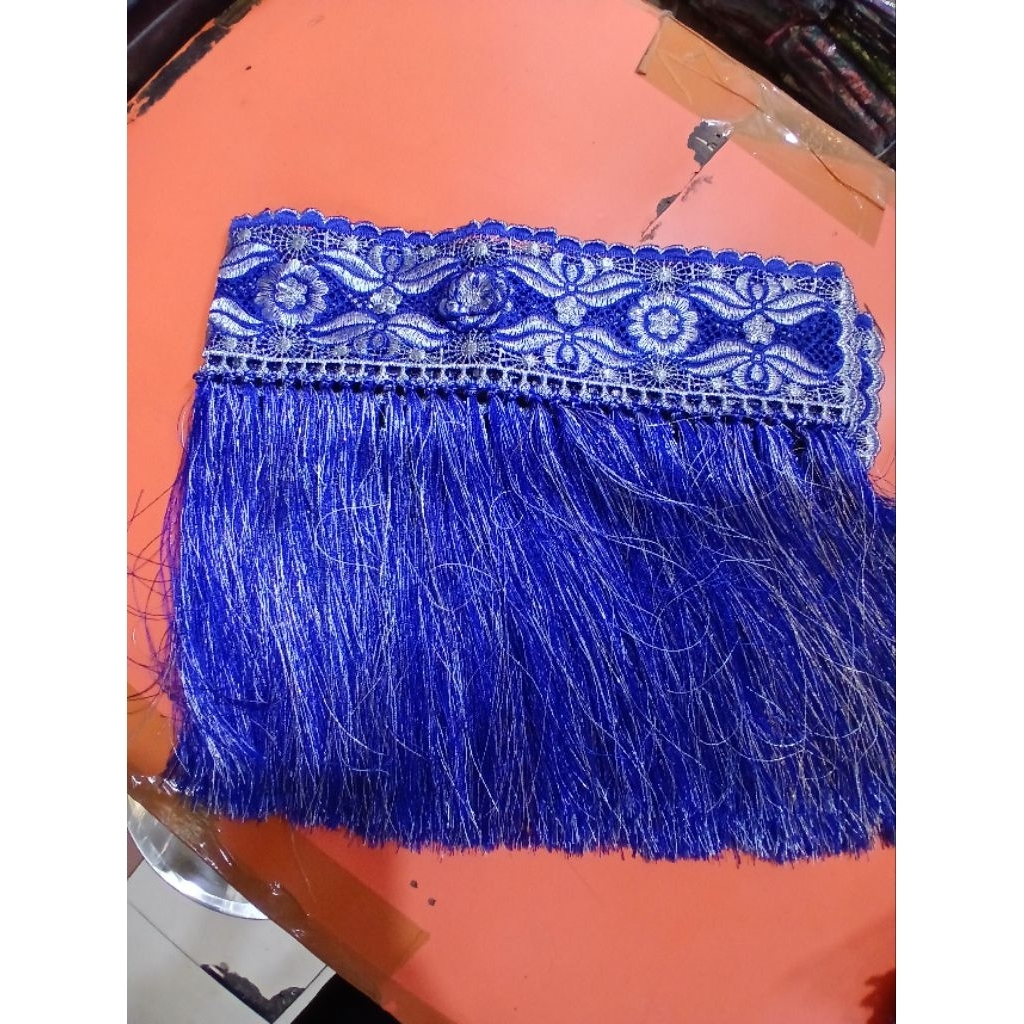 RENDA RUMBAI BORDIR SONGKET PALEMBANG TENUN BATAK ULOS MOTIF TERBARU