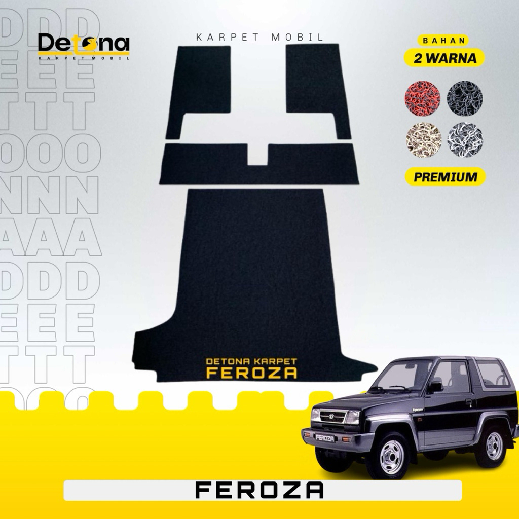 Karpet Mobil Mie PREMIUM Daihatsu FEROZA / Karpet Mie PREMIUM Daihatsu FEROZA