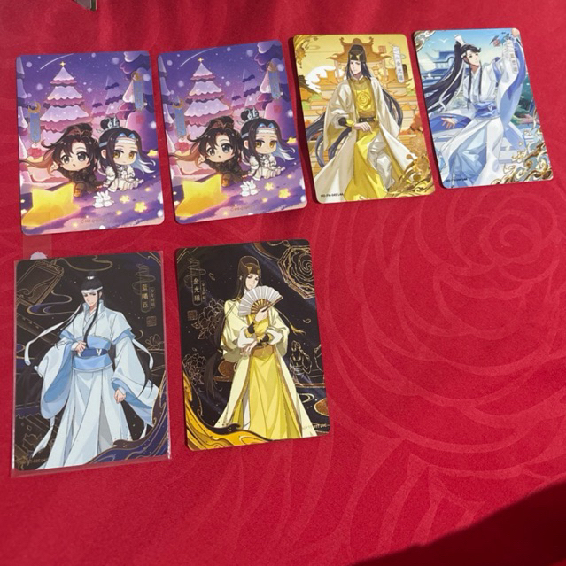 MDZS kayou cards (official)