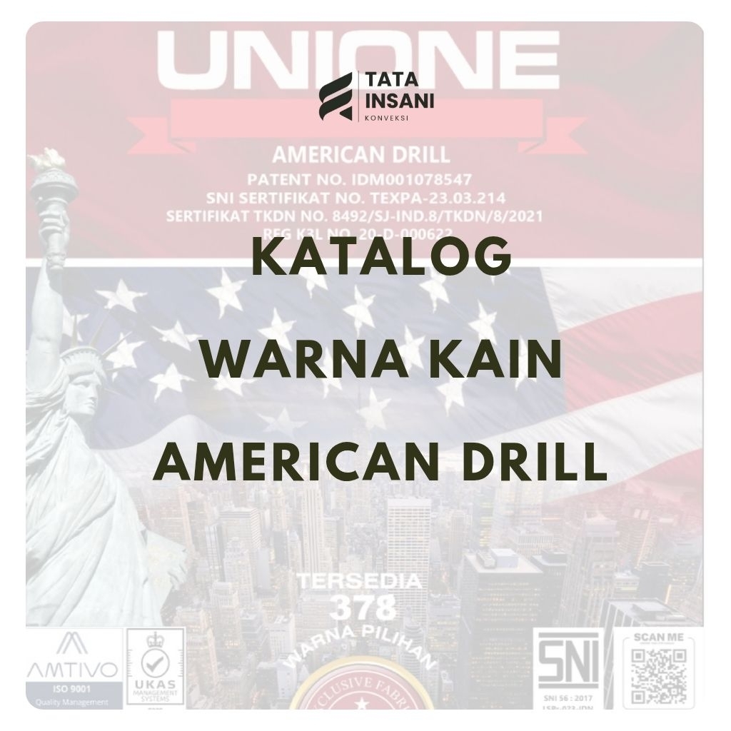 [PART 2] KATALOG WARNA KAIN AMERICAN DRILL
