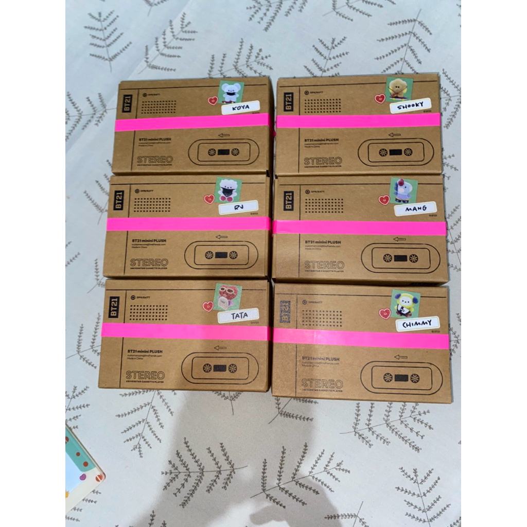 BT21 minini plush