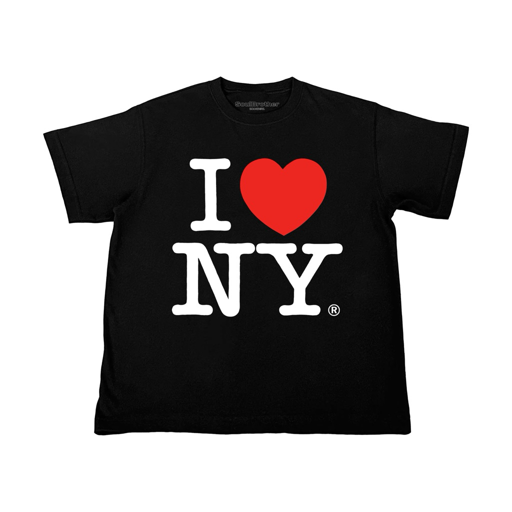 KAOS I LOVE NY BLACK - Shirt I Love NY