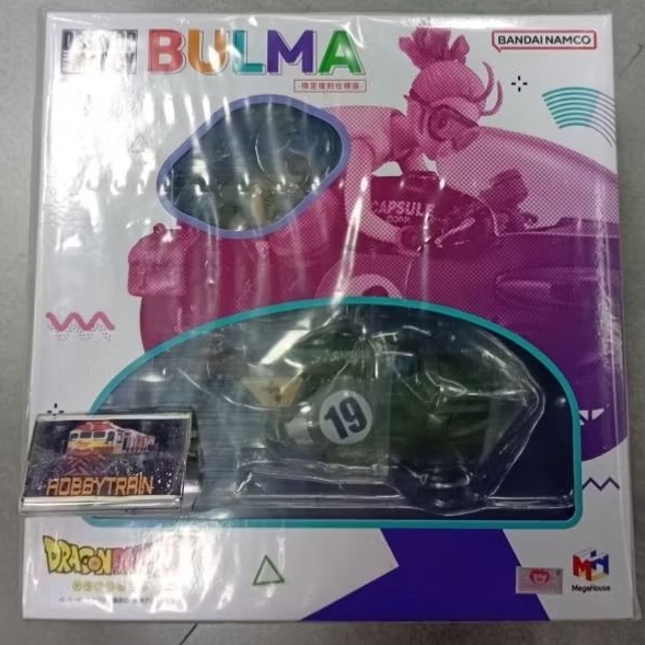 MEGAHOUSE DESKTOP REAL MCCOY DRAGON BALL BULMA FIGURE