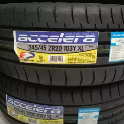 Ban Mobil 245 45 R20 ACCELERA PHI 245 45 R20 I Ban Mobil Untuk Velg Ring 20