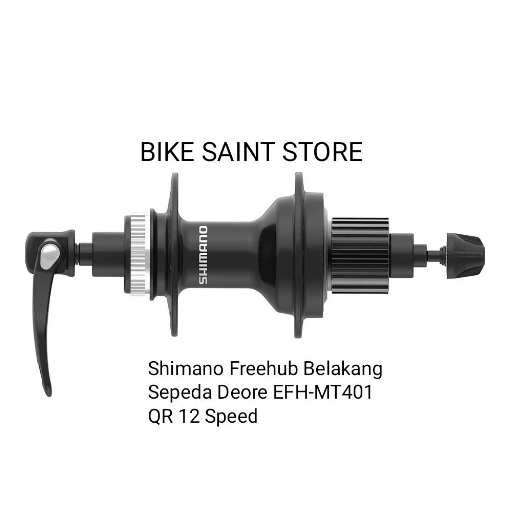 Shimano Freehub Belakang Sepeda Deore EFH-MT401 QR 12 Speed
