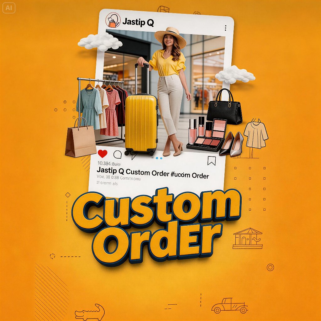 Custom Order - Jastip Penang TaoBao Malaysia China