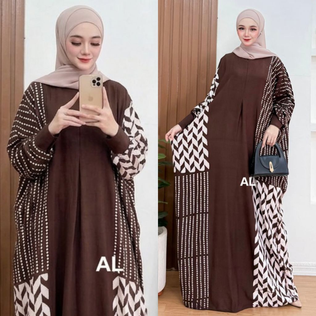 Kaftan Twill Ori/Kaftan Rayon Super Jumbo/Kaftan Wanita Terbaru/Bahan Rayon Twill Premium Tebal Adem