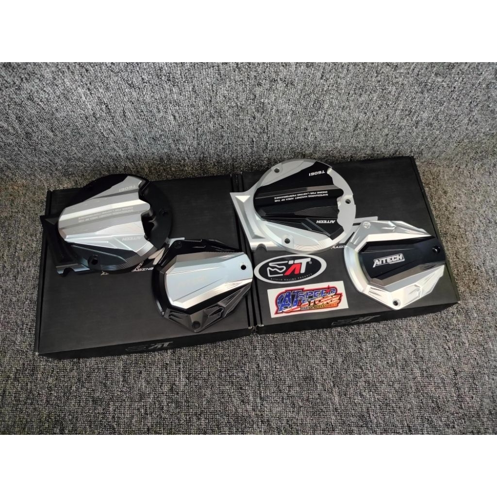 TUTUP COVER BAK MESIN KANAN KIRI AITECH YAMAHA RX KING OLD RX KING COBRA 1990-2003