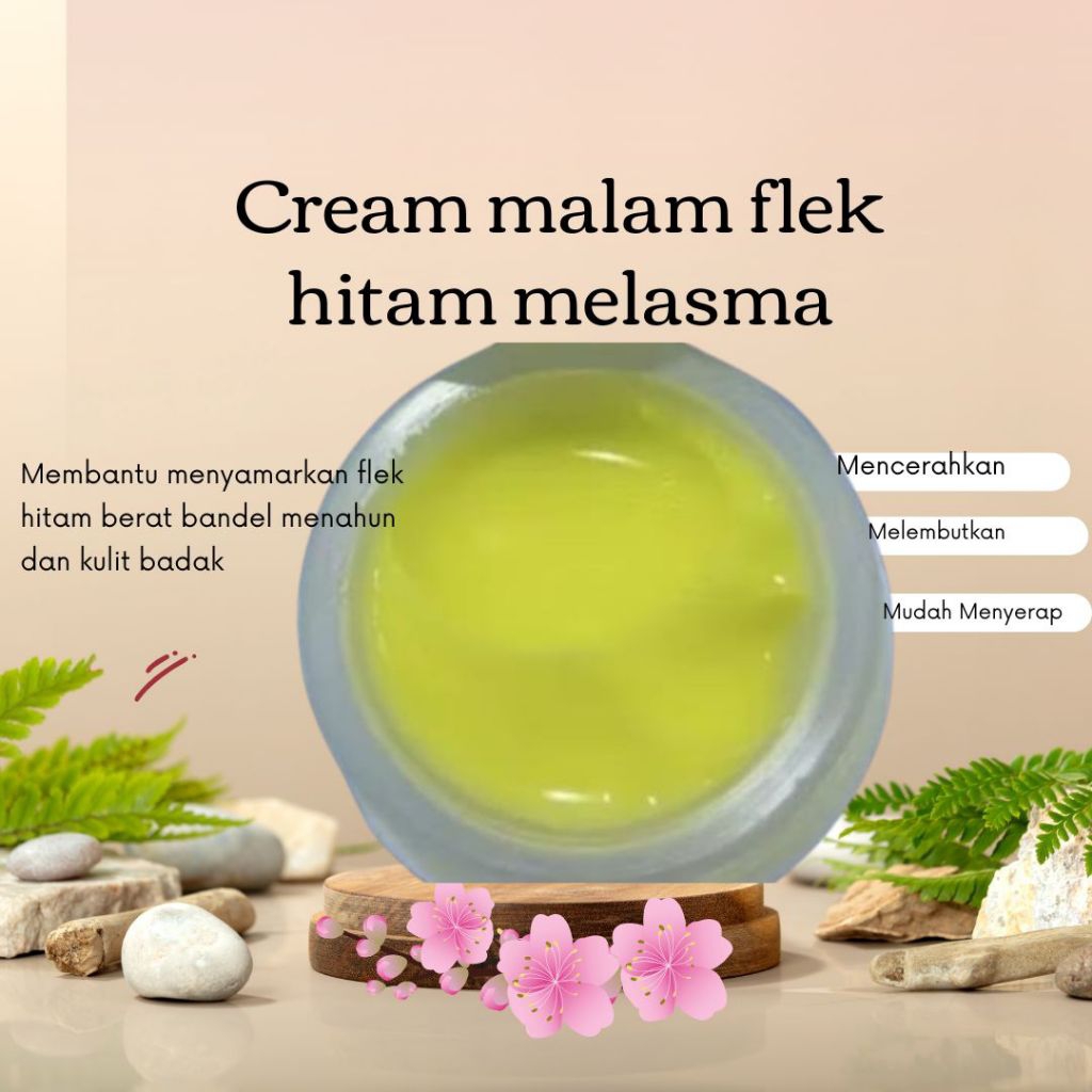 cream malam flek hitam bandel menahun dan tebal