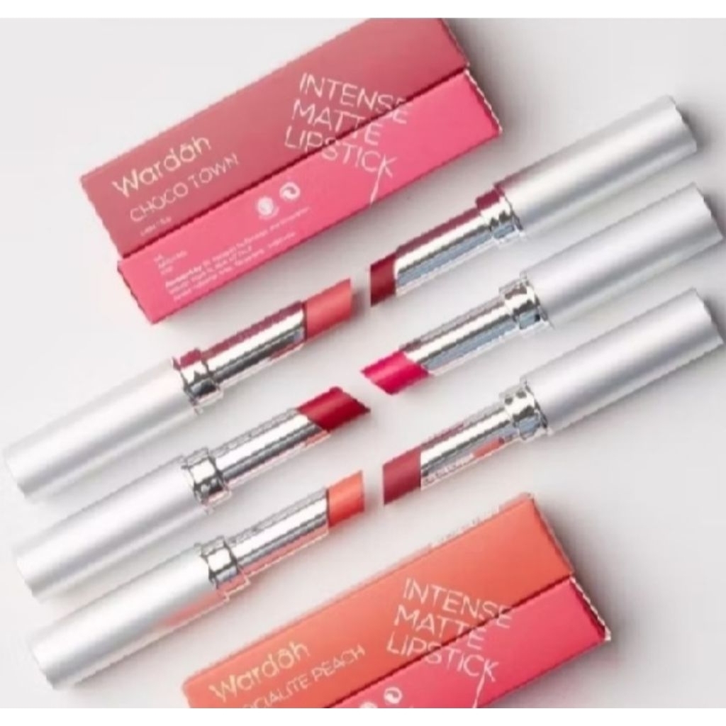 Lipstik Wardah Intense matte No 06 BLOOMING PINK