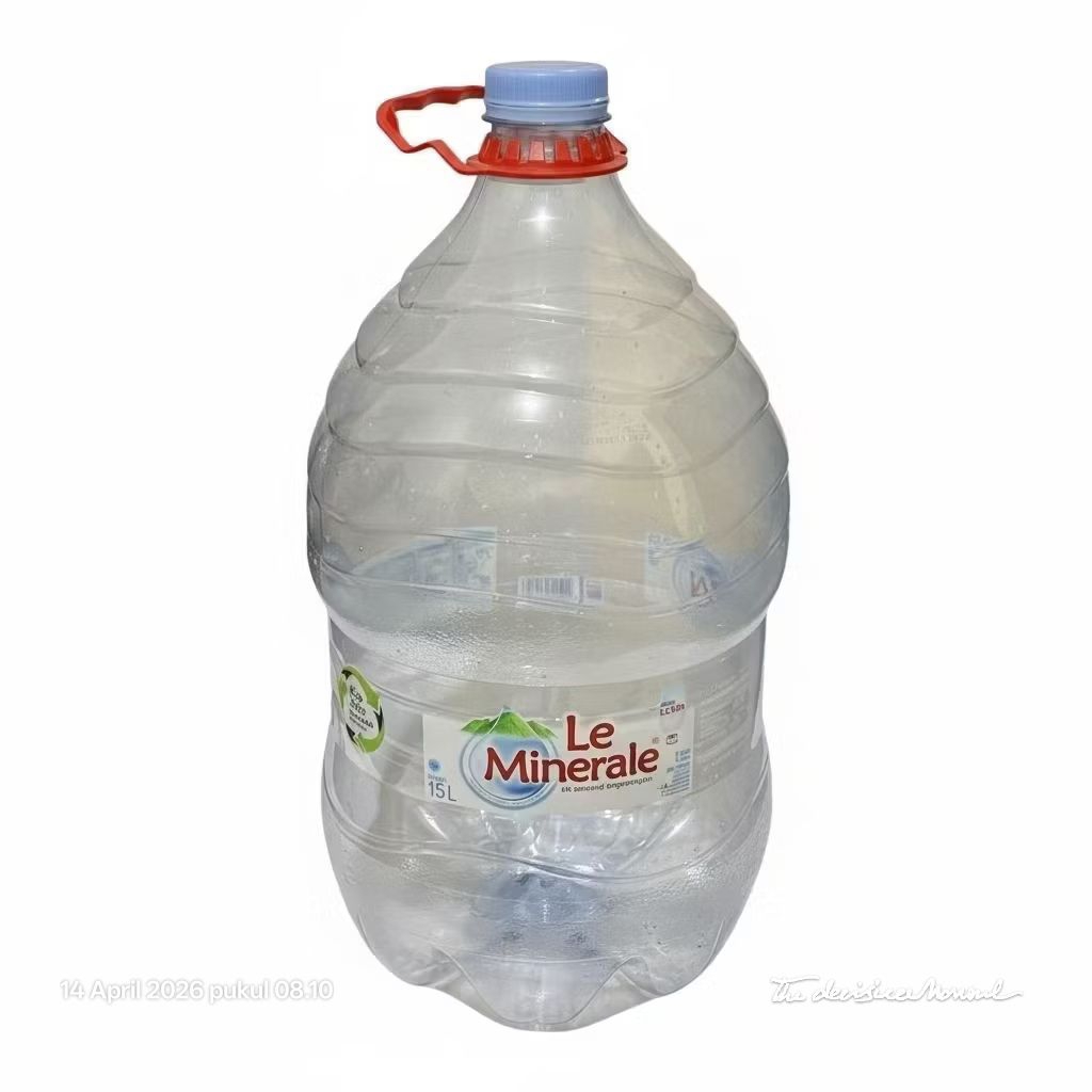 Galon Kosong Le Minerale 15 Liter Dengan Tutup Galon Bekas Kosong Bersih