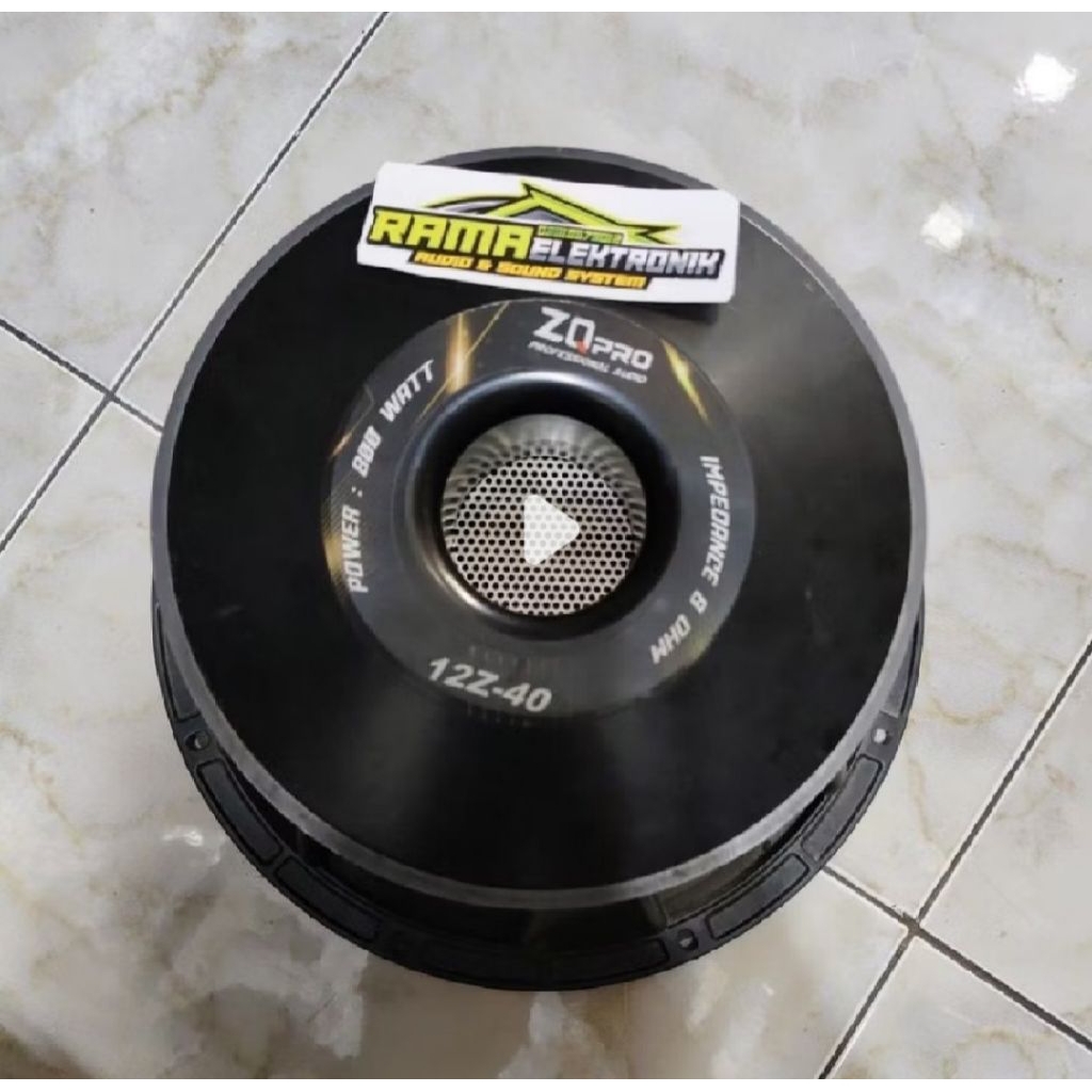 0SPIKER ZQPro 12Z-40 VC4Inch Subwoofer 12ZQ Pro12Z40Original