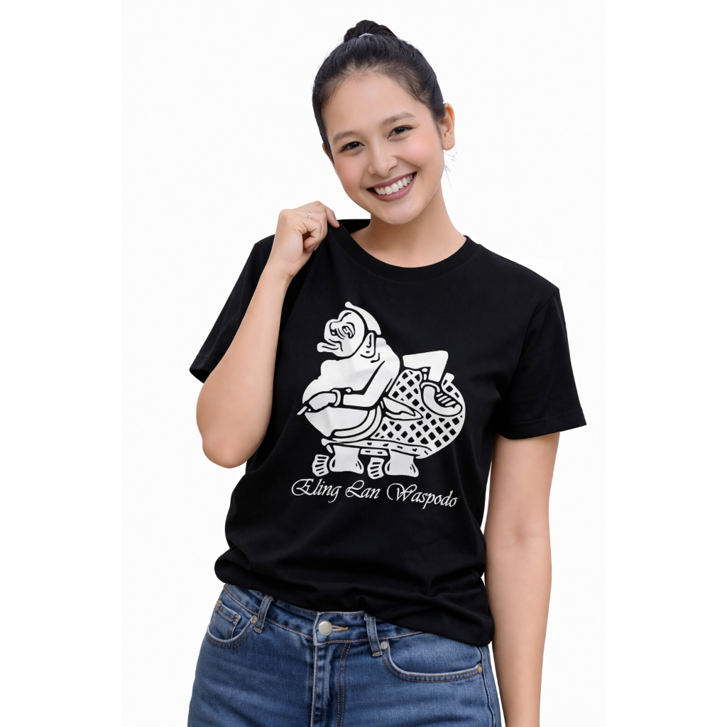 Baju Kaos Distro Semar Eling Lan Waspodo Wayang Bisa Custom