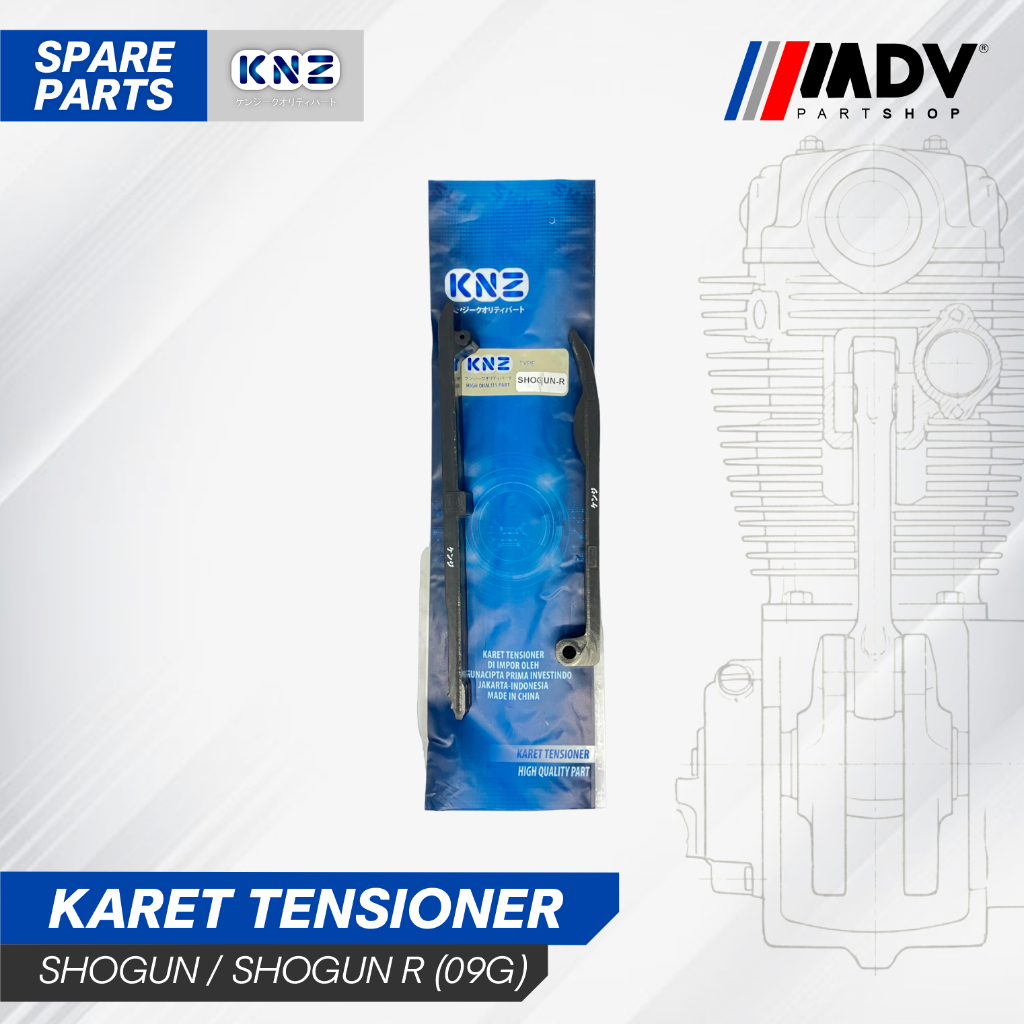 KARET TENSIONER SHOGUN / SHOGUN R (KNZ)