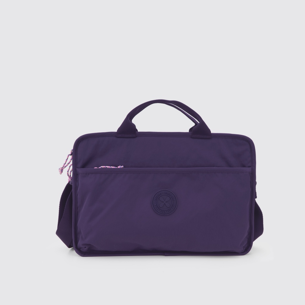 Exsport Everyday Laptop Sling Bag, Eggplant