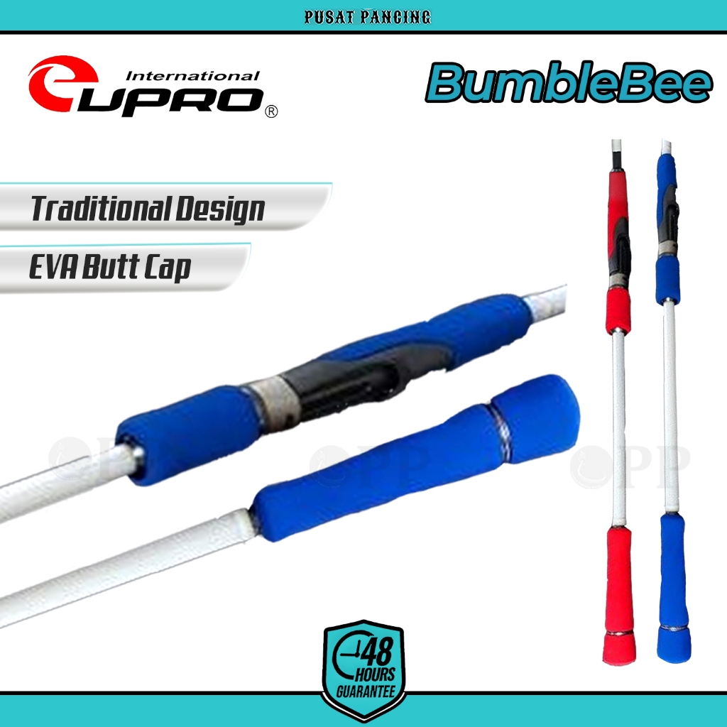 EUPRO Joran Pancing Spinning BUMBLE BEE One Piece Hi-Carbon Blank Joran Pancing Spinning Jigging
