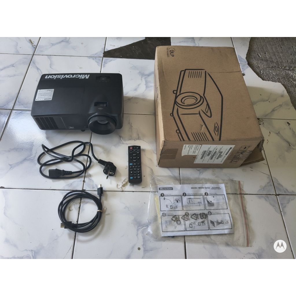 Proyektor MICROVISION MX350 XGA Segel