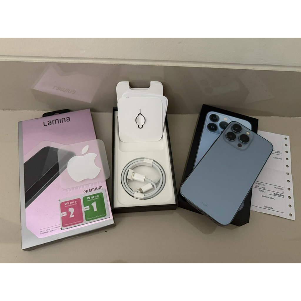 [Second] Iphone 13 Pro 128GB IBox - Sierra Blue