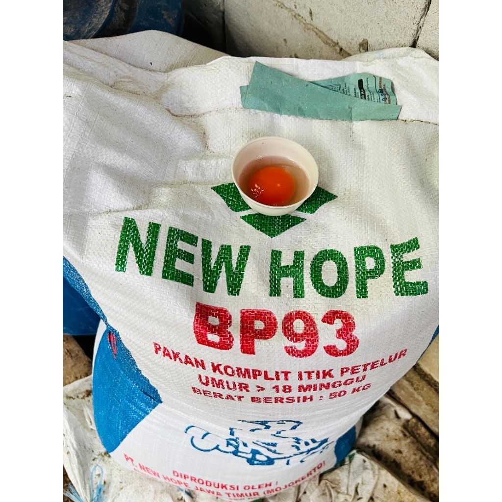 New Hope Bp93 Pakan itik Petelur Masa Produksi 50kg