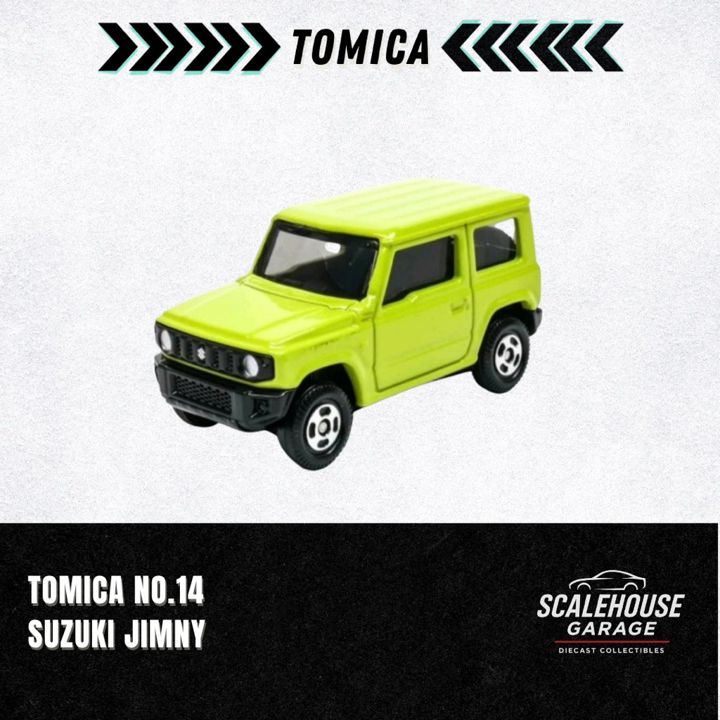 Tomica No.14 Suzuki Jimny Diecast