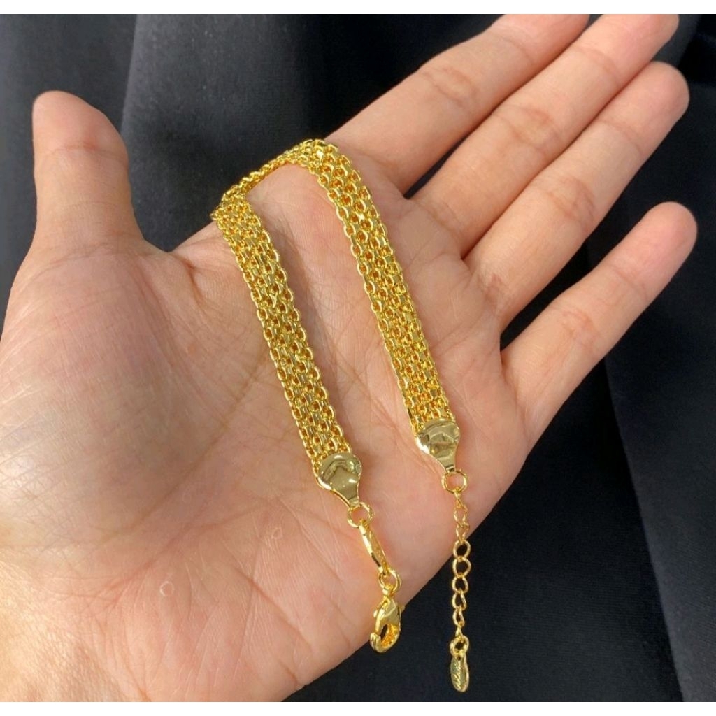 Gelang kembar panjang lengkap • Belanja 2 barang gratis 1 • kentia jewelry