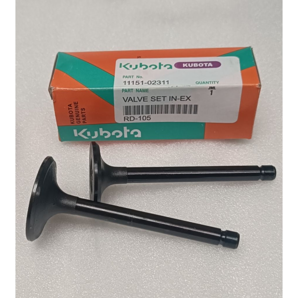 Klep Valve In Ex RD105 Kubota Diesel RD105