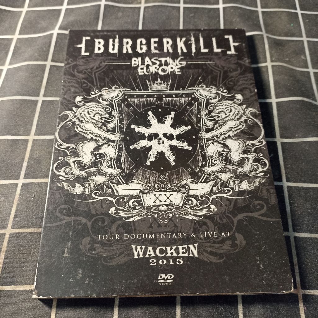 DVD BURGERKILL – BLASTING EUROPE (WACKEN 2015) [SECOND]