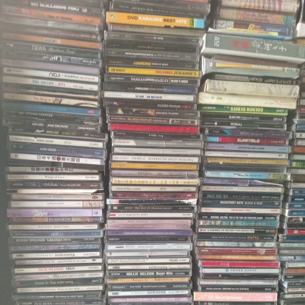 Hanya Cover CD Tanpa Isi, Cover CD Barat & Indonesia/Lokal & Import