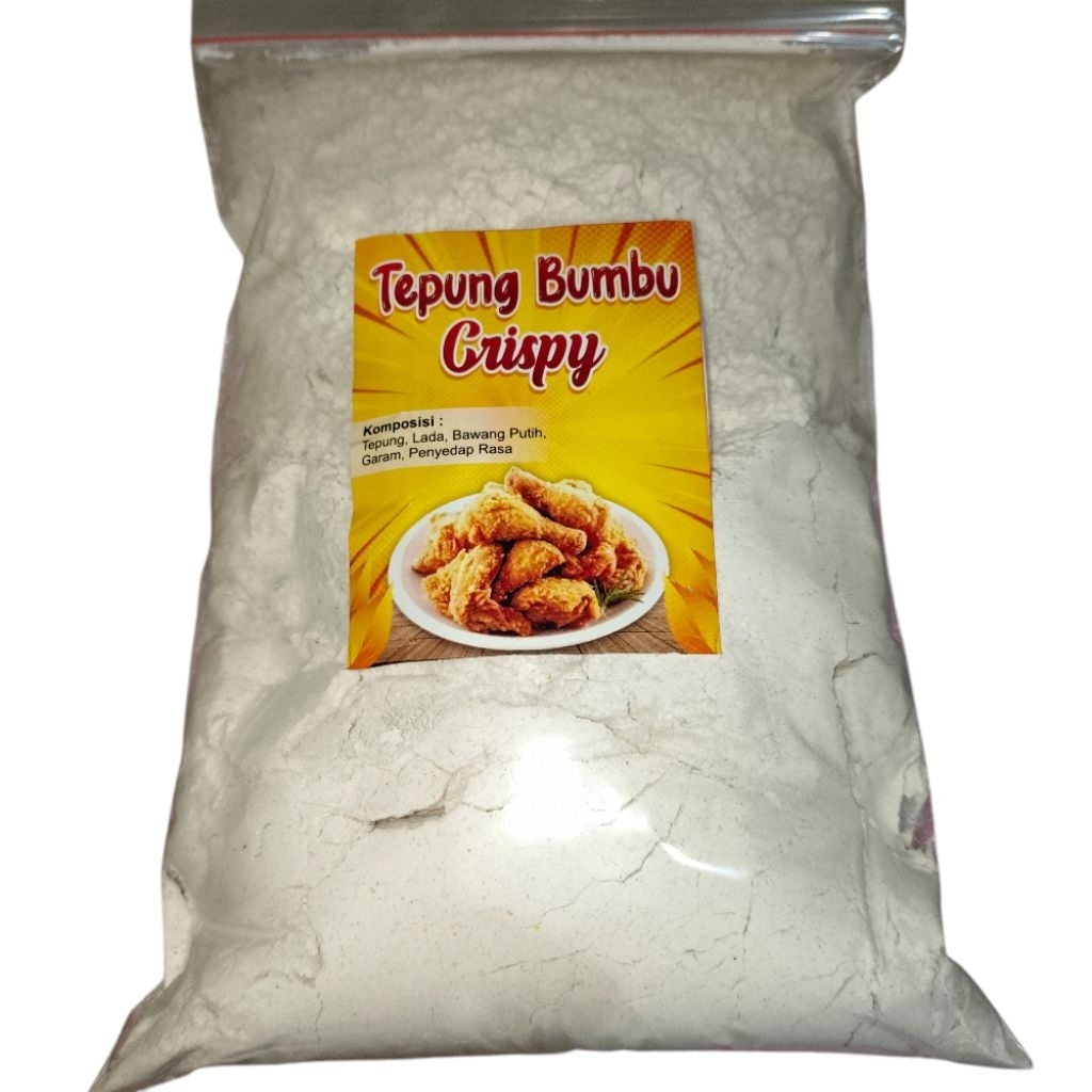Tepung chicken crispy tepung bumbu ayam krispi premix 1 kilo